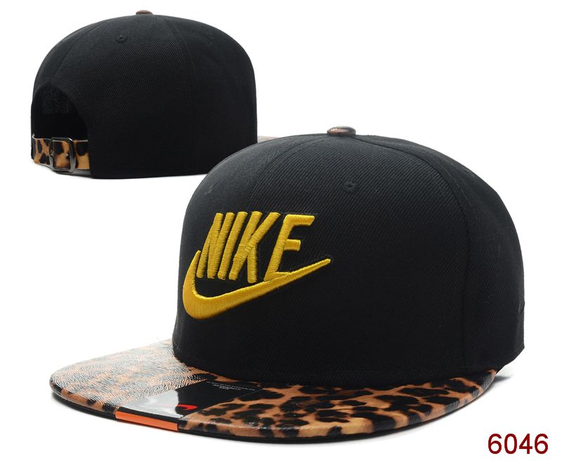 Nike Black Snapback Hat SG 3